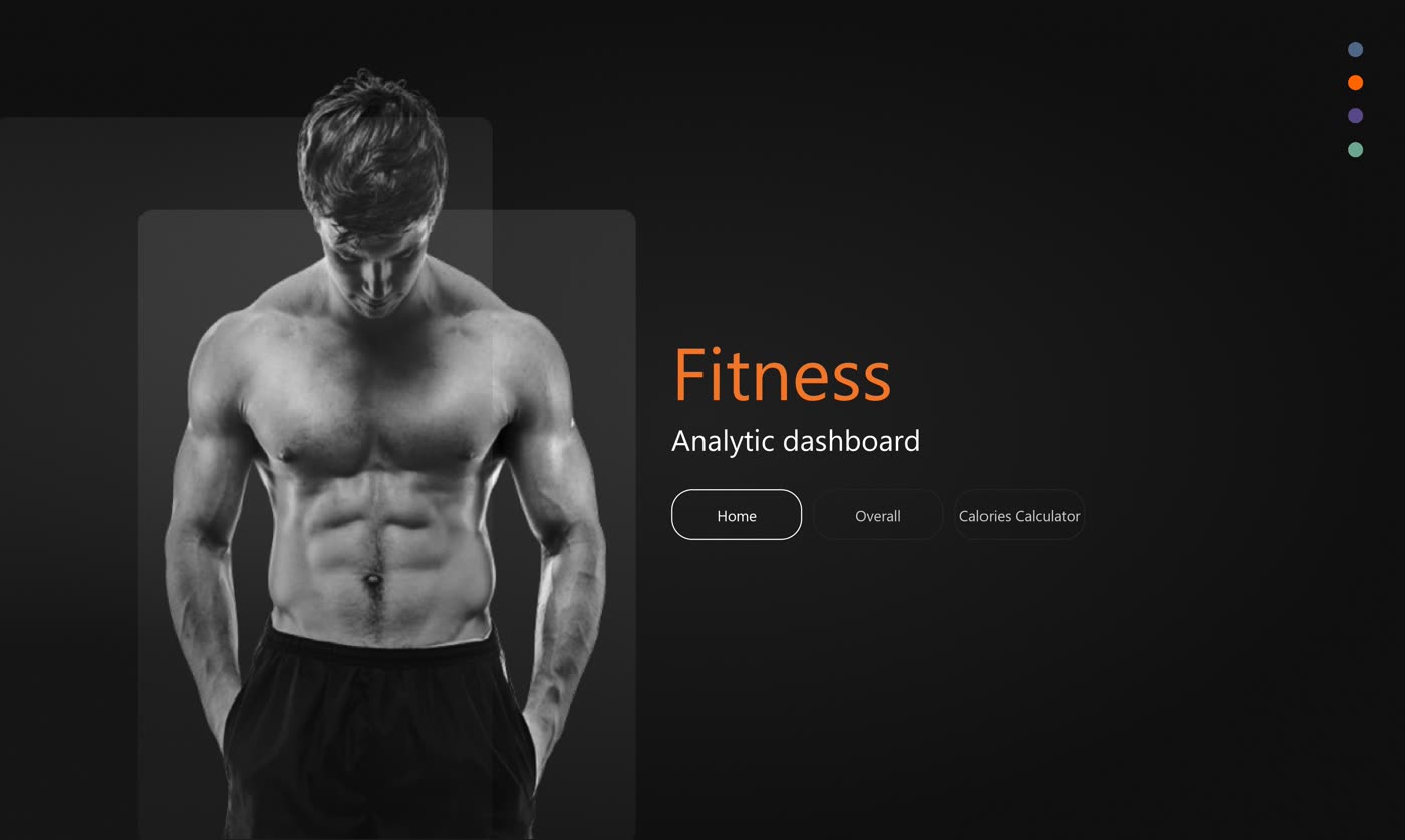 Fitness analytics Power BI dashboard